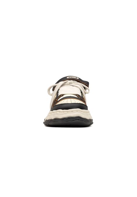 sneakers keith uomo nere e bianche in pelle MAISON MIHARA YASUHIRO | A13FW702BLACK